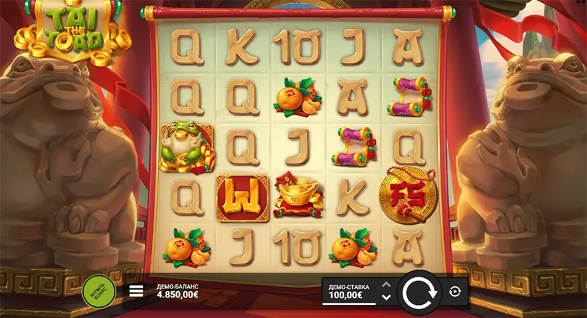 Бесплатный игровой автомат Tai The Toad от Hacksaw Gaming