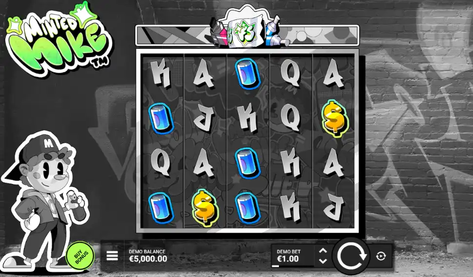 как играть в слот minted mike hacksaw gaming online